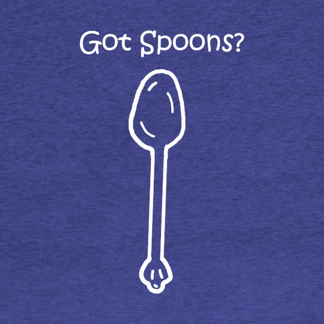 Got Spoons? White Pocket by PelicanAndWolf